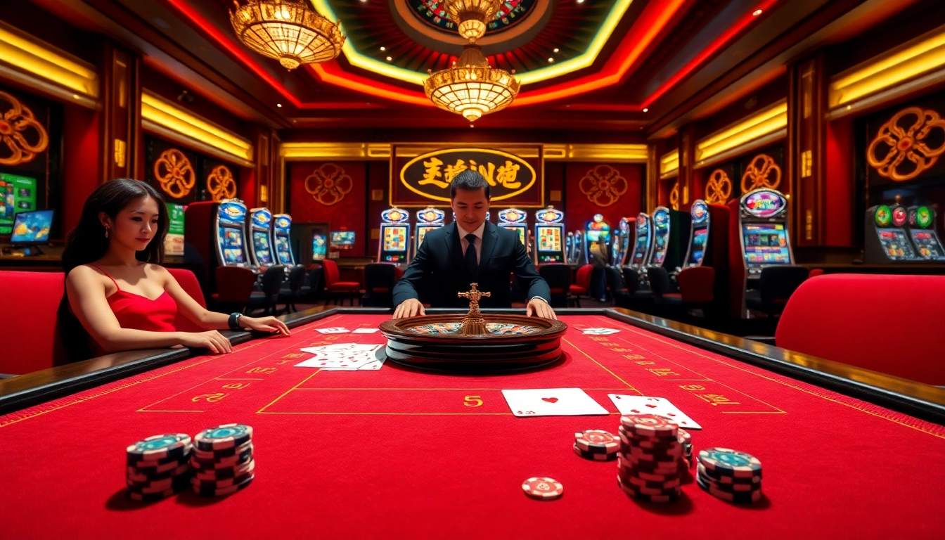 Experience thrilling gameplay at Casino LC88 with live dealers and classic casino games.