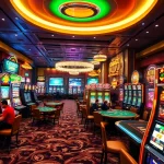 Gagnant au meilleur casino en ligne illustrant une ambiance vibrante