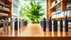 Find premium vape pens when you buy dmt near me in a modern dispensary setting.